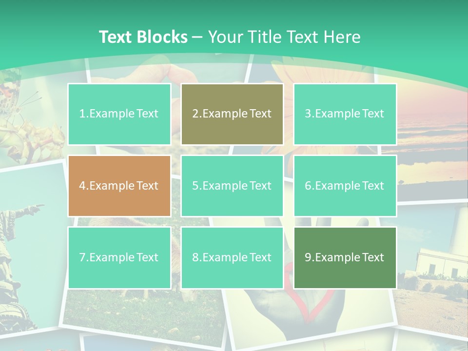 Mosaic Outdoors Remembrances PowerPoint Template