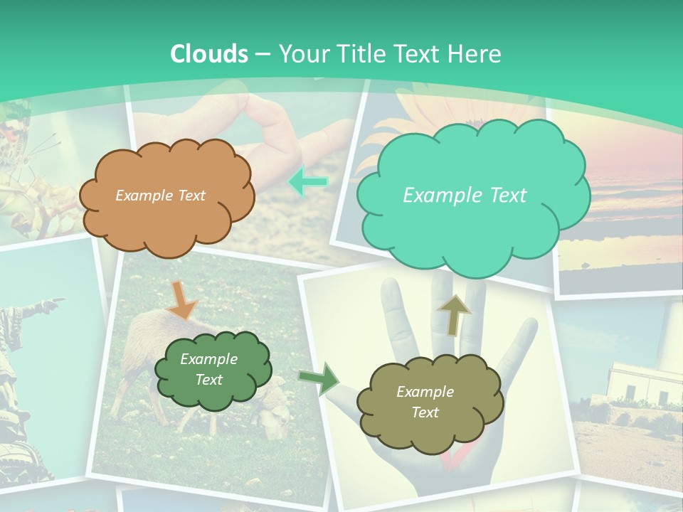 Mosaic Outdoors Remembrances PowerPoint Template