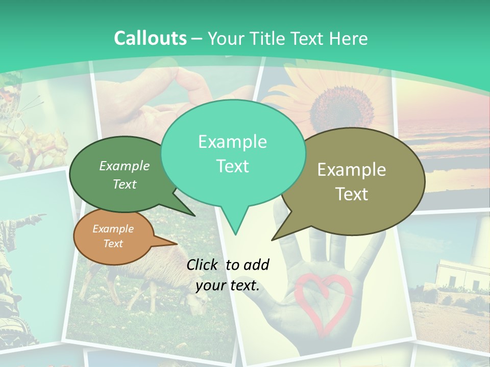 Mosaic Outdoors Remembrances PowerPoint Template