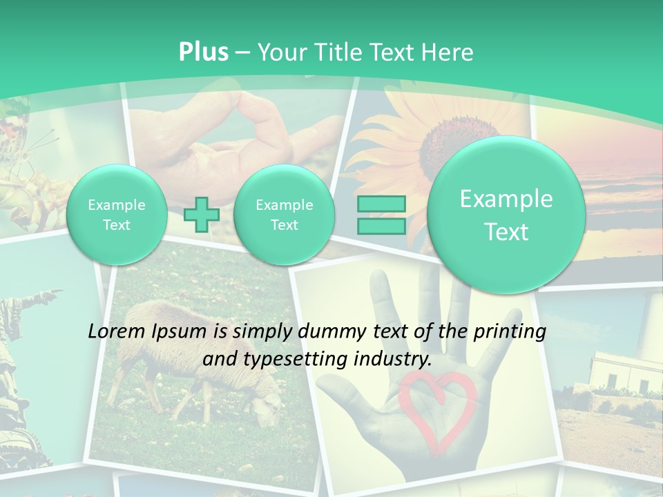 Mosaic Outdoors Remembrances PowerPoint Template