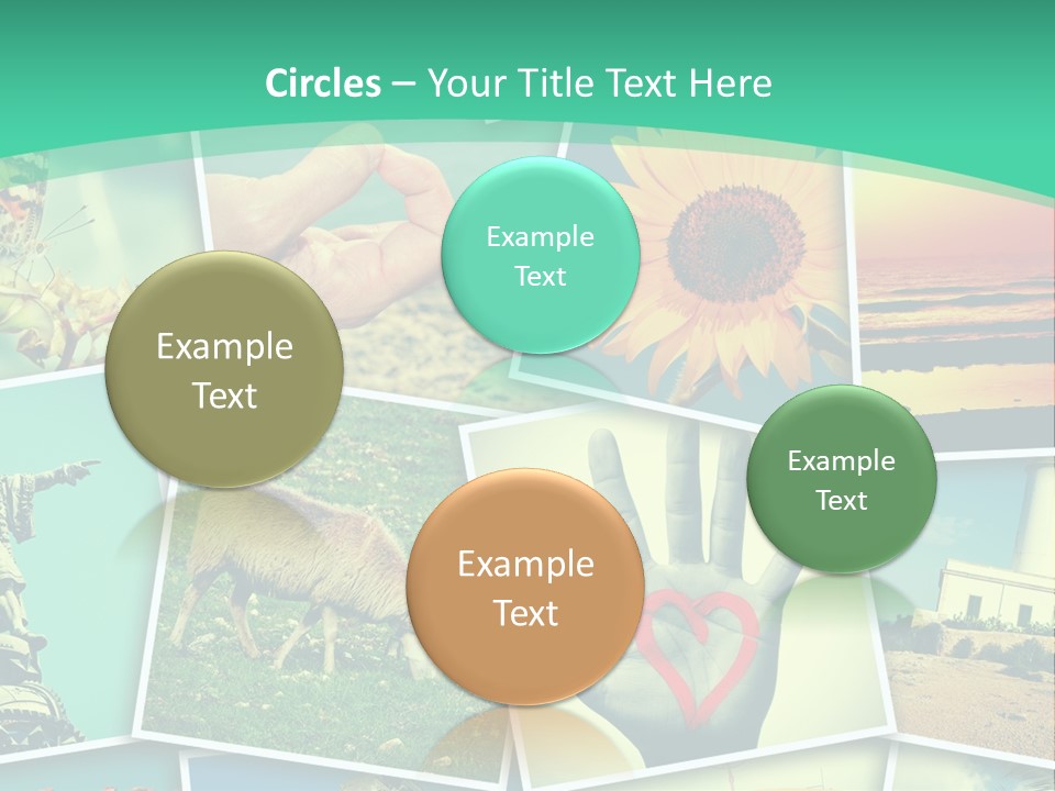 Mosaic Outdoors Remembrances PowerPoint Template