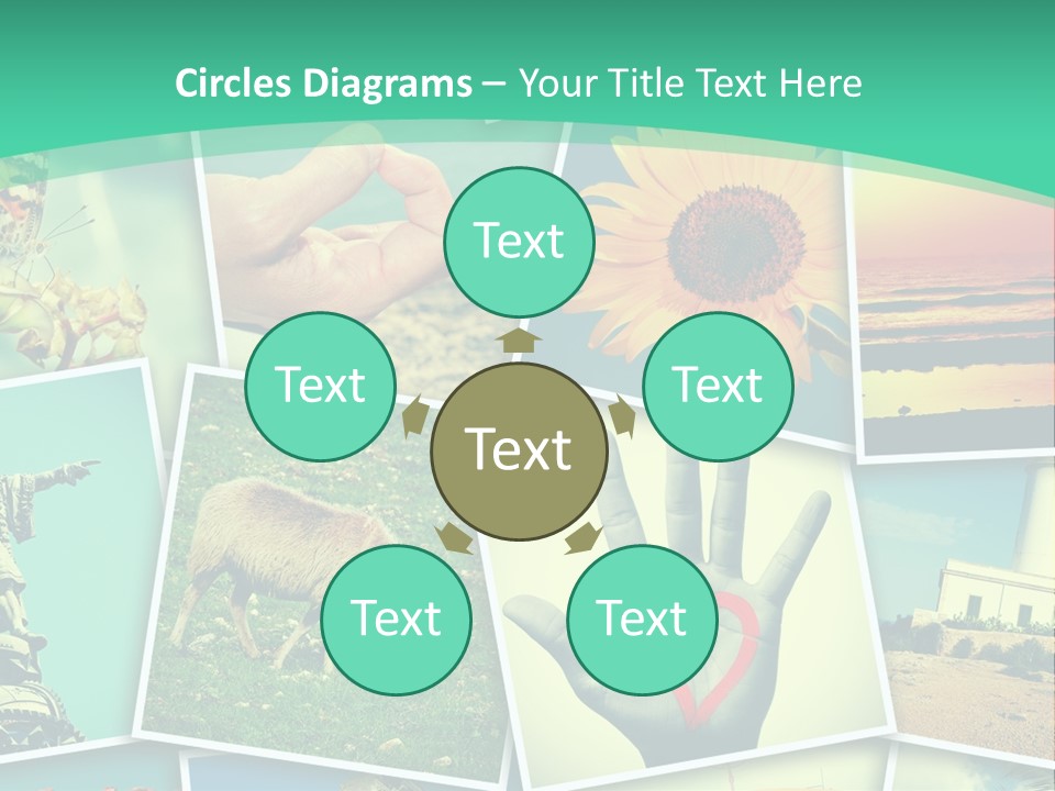 Mosaic Outdoors Remembrances PowerPoint Template