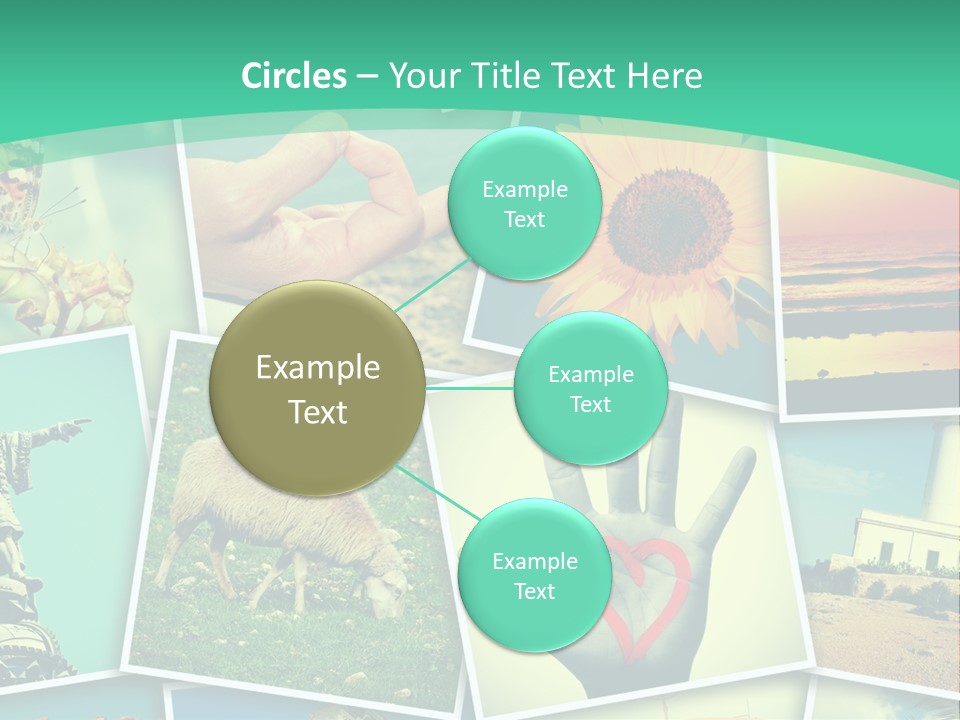 Mosaic Outdoors Remembrances PowerPoint Template