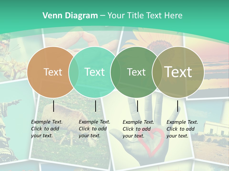 Mosaic Outdoors Remembrances PowerPoint Template