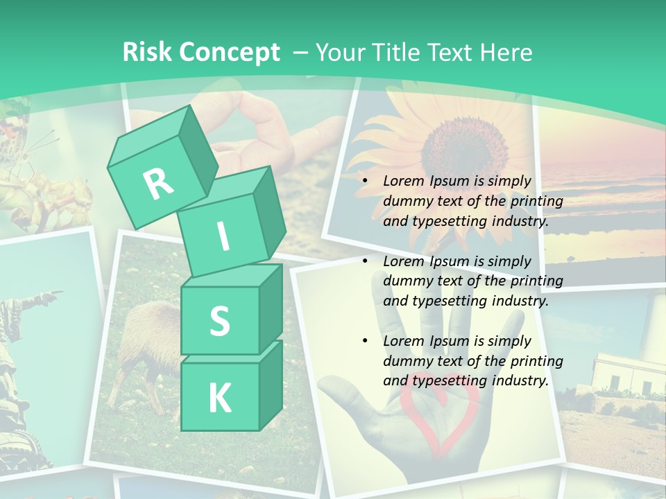 Mosaic Outdoors Remembrances PowerPoint Template