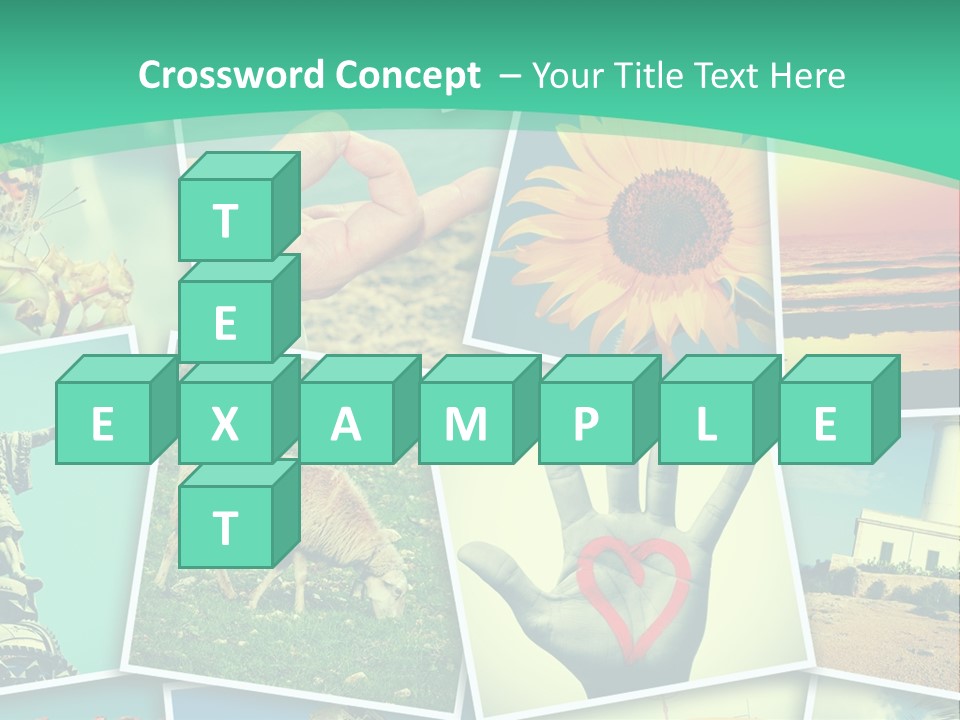 Mosaic Outdoors Remembrances PowerPoint Template