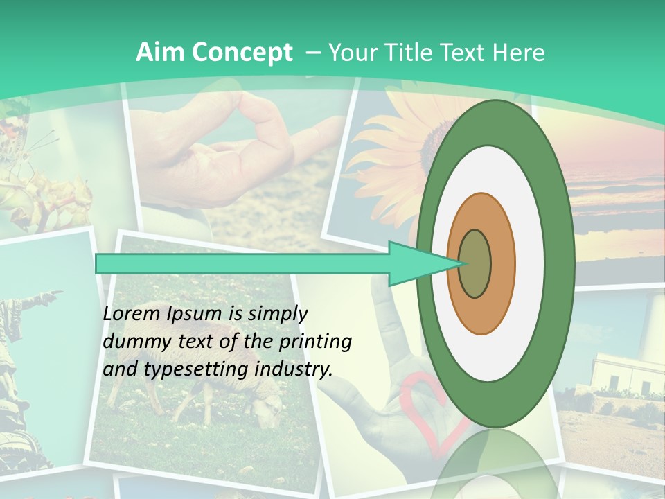 Mosaic Outdoors Remembrances PowerPoint Template