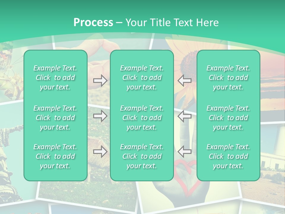 Mosaic Outdoors Remembrances PowerPoint Template