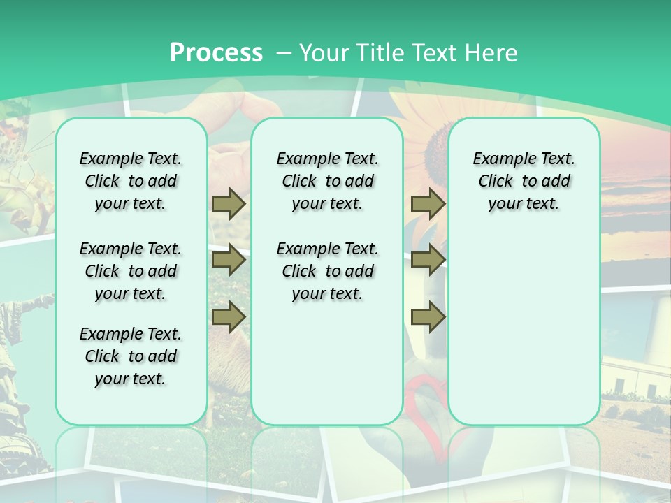 Mosaic Outdoors Remembrances PowerPoint Template