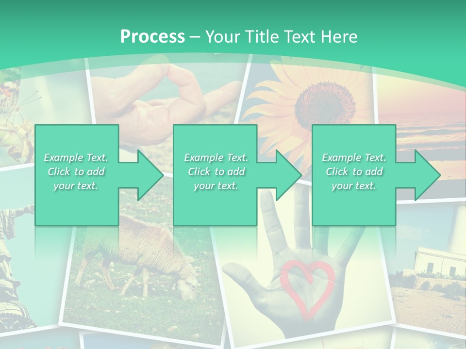 Mosaic Outdoors Remembrances PowerPoint Template