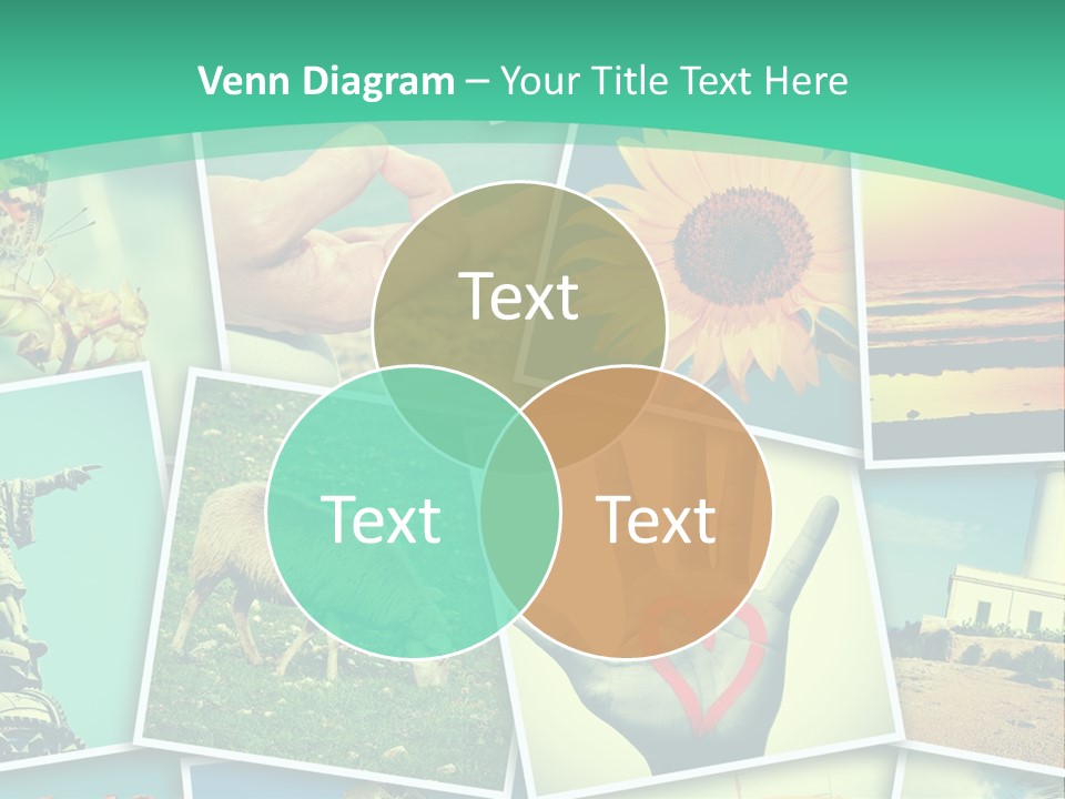 Mosaic Outdoors Remembrances PowerPoint Template