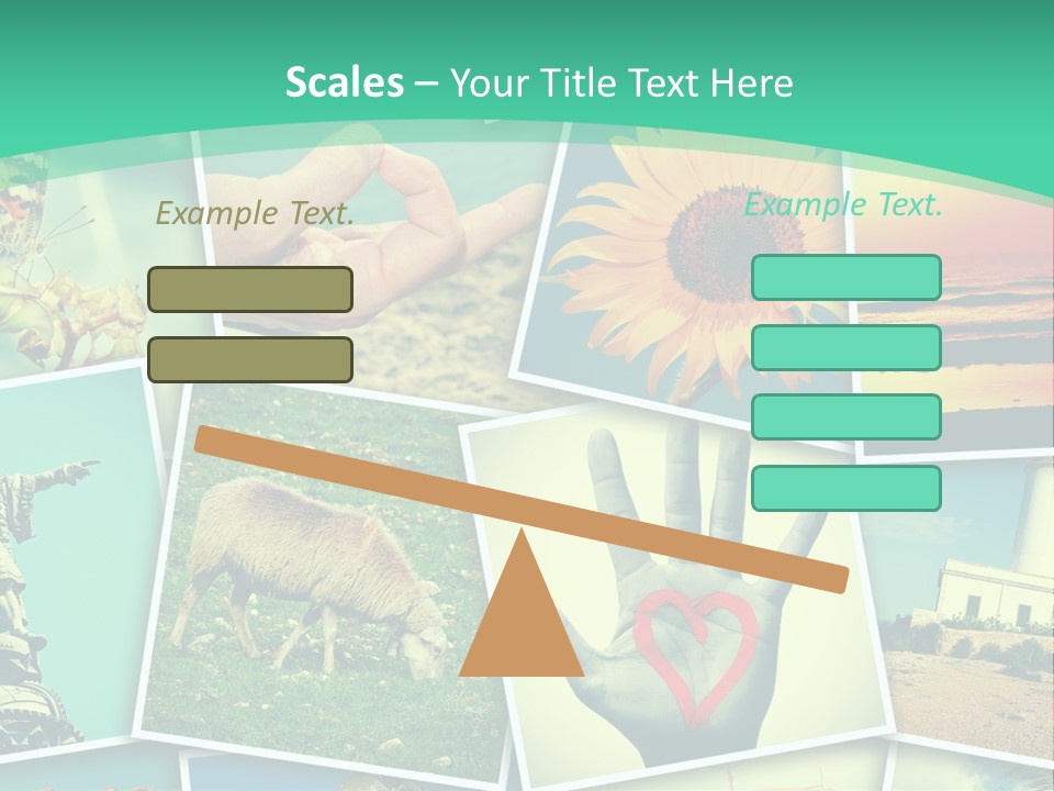 Mosaic Outdoors Remembrances PowerPoint Template