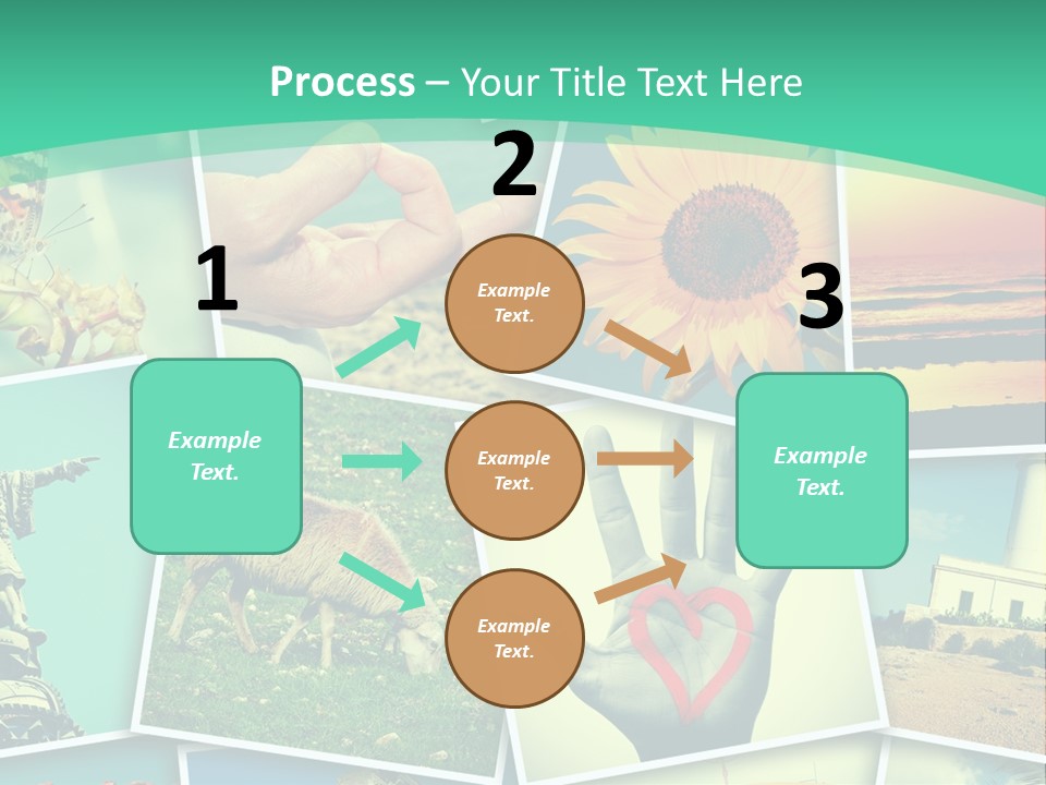 Mosaic Outdoors Remembrances PowerPoint Template