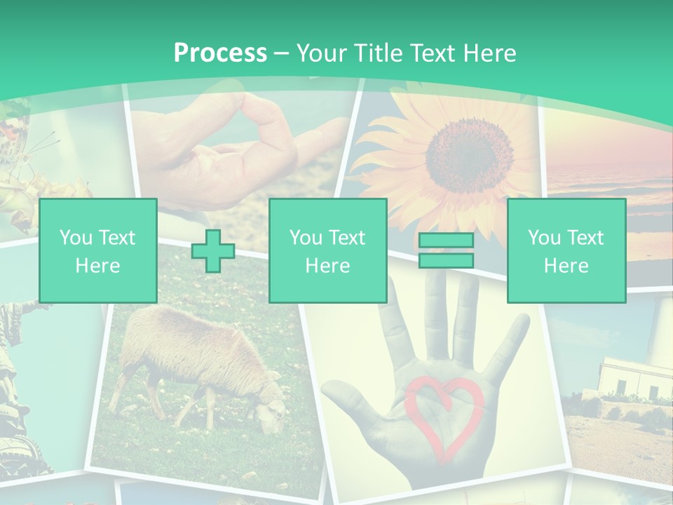 Mosaic Outdoors Remembrances PowerPoint Template