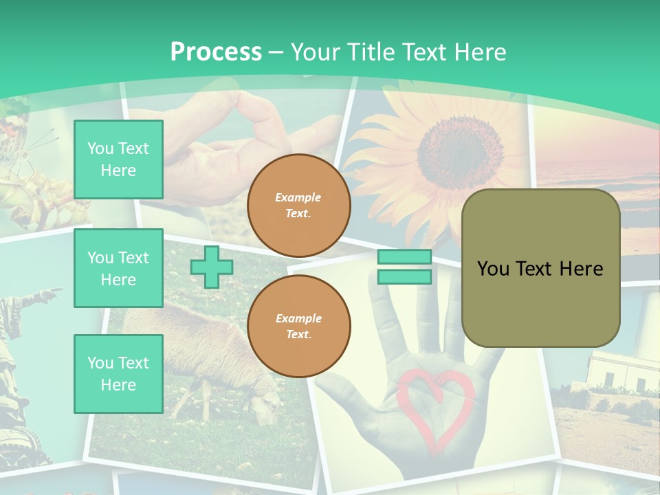Mosaic Outdoors Remembrances PowerPoint Template