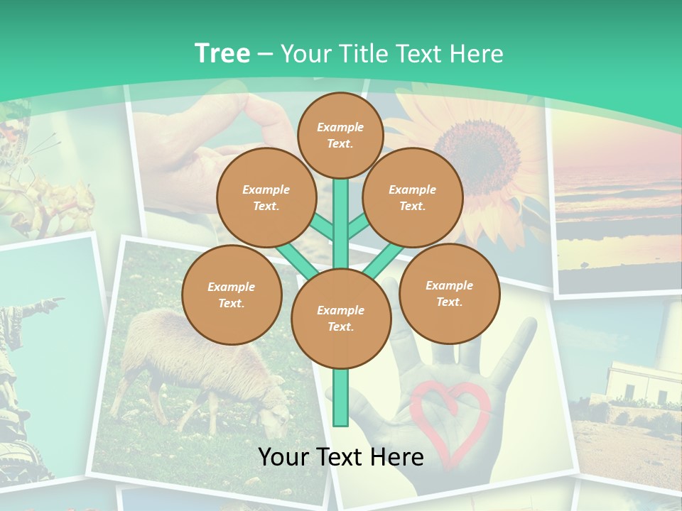 Mosaic Outdoors Remembrances PowerPoint Template