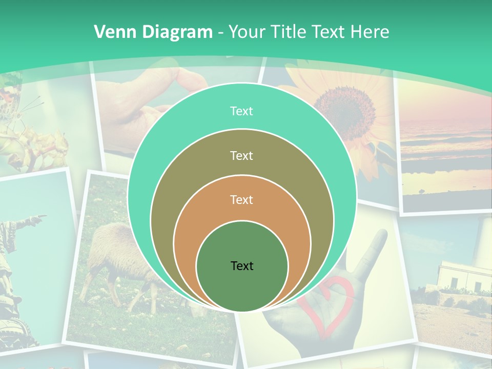 Mosaic Outdoors Remembrances PowerPoint Template