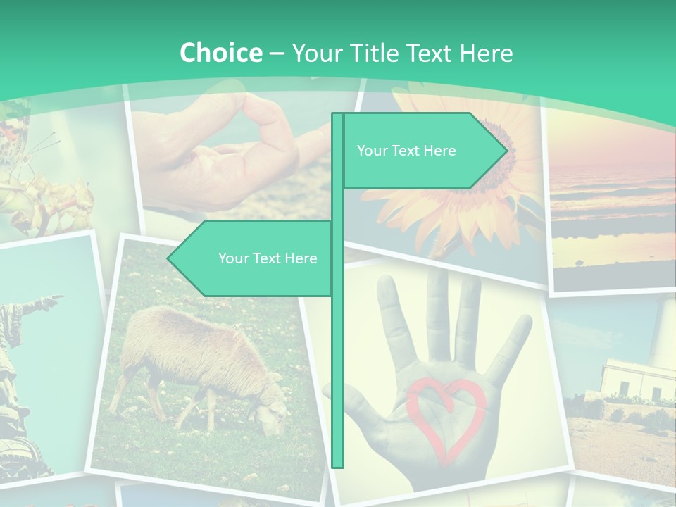 Mosaic Outdoors Remembrances PowerPoint Template