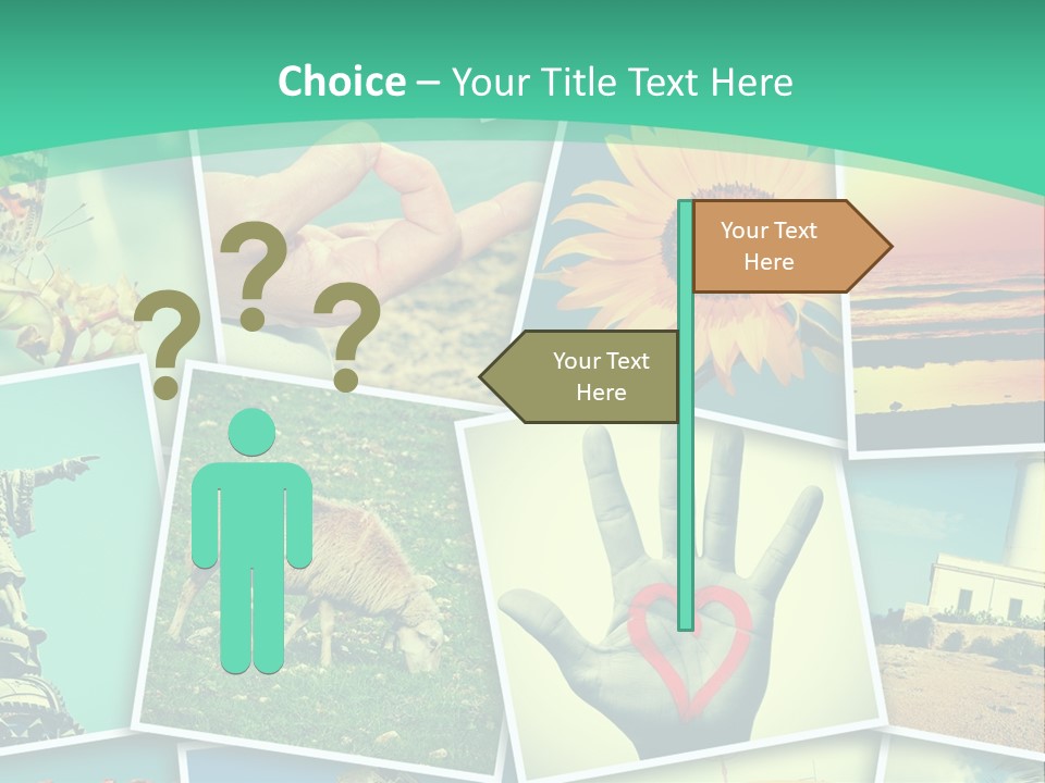 Mosaic Outdoors Remembrances PowerPoint Template