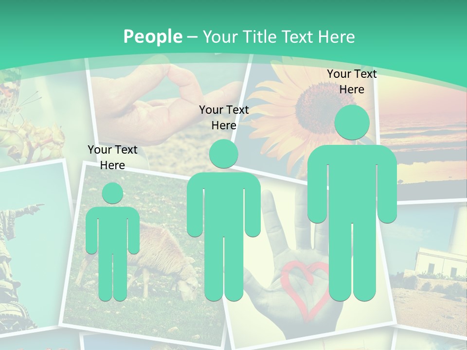 Mosaic Outdoors Remembrances PowerPoint Template