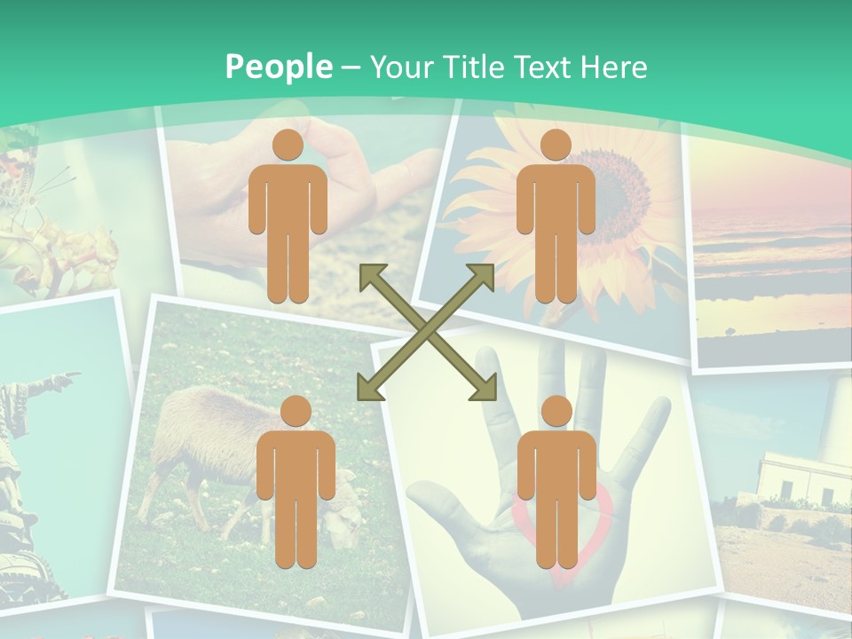 Mosaic Outdoors Remembrances PowerPoint Template