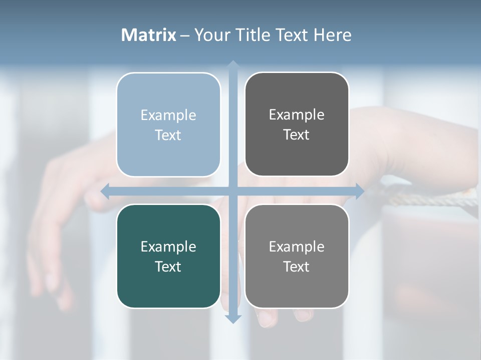 Criminal Male Imprison PowerPoint Template