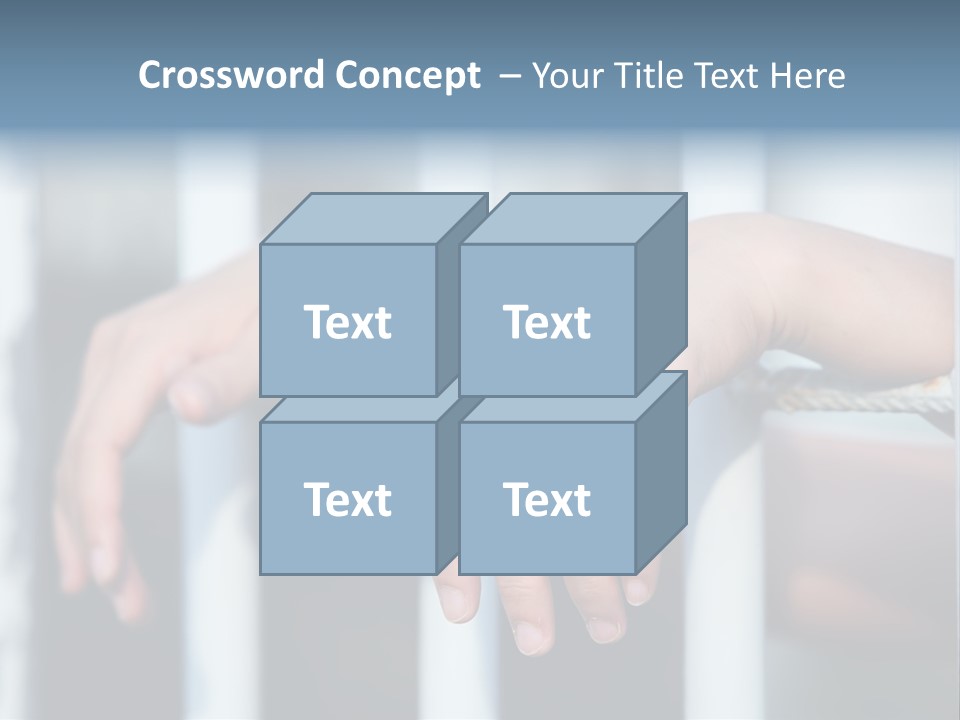 Criminal Male Imprison PowerPoint Template