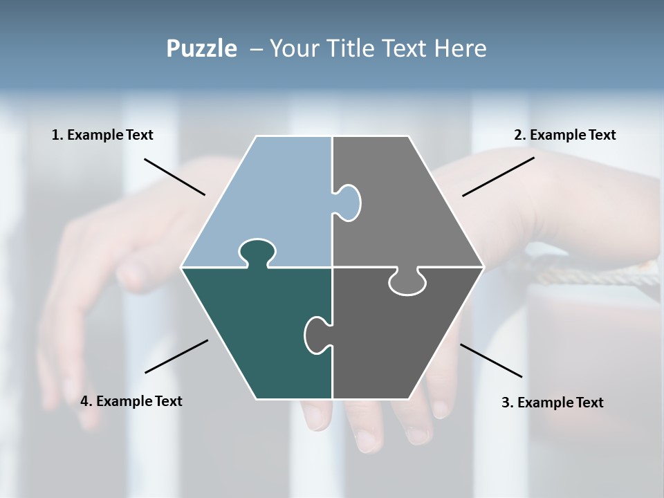 Criminal Male Imprison PowerPoint Template