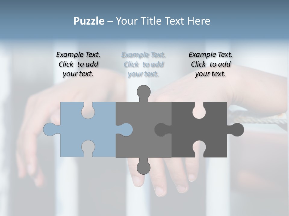 Criminal Male Imprison PowerPoint Template