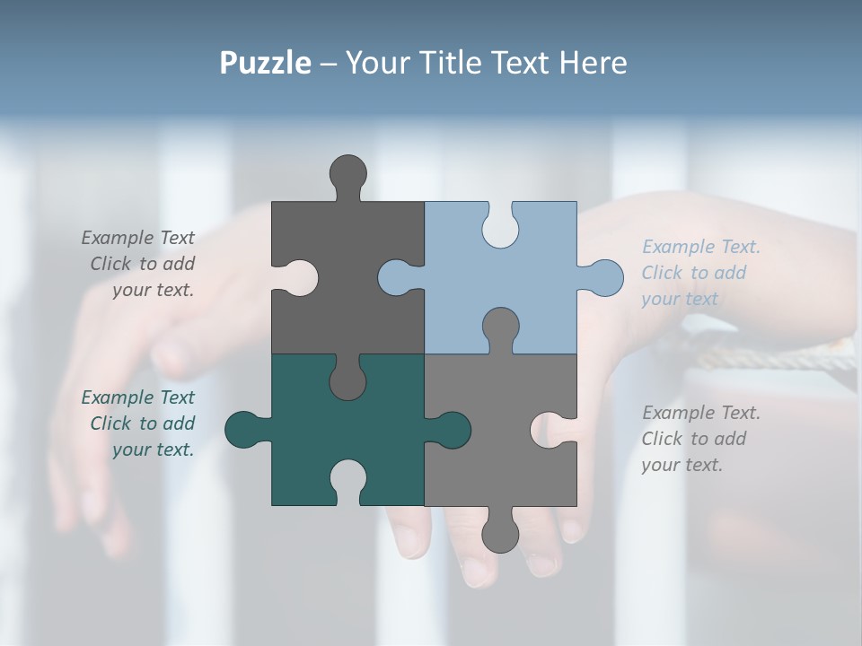 Criminal Male Imprison PowerPoint Template