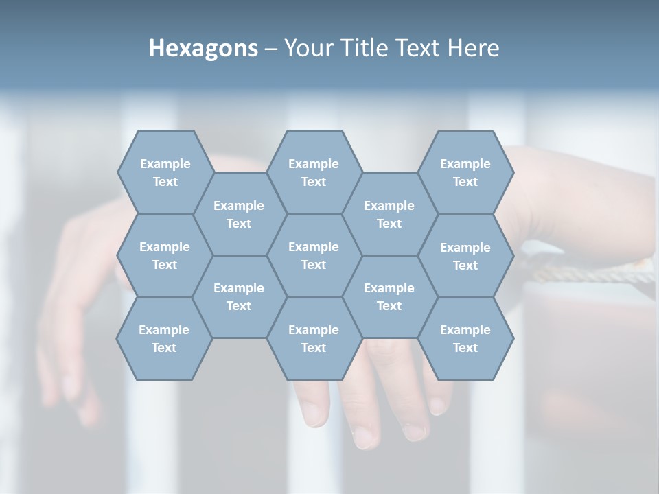 Criminal Male Imprison PowerPoint Template
