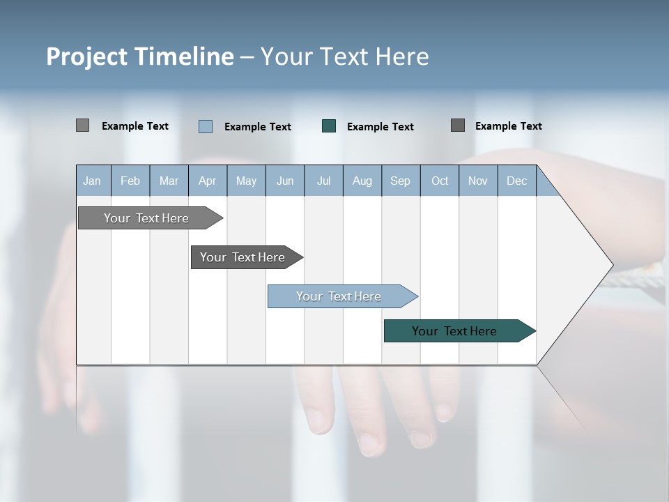 Criminal Male Imprison PowerPoint Template