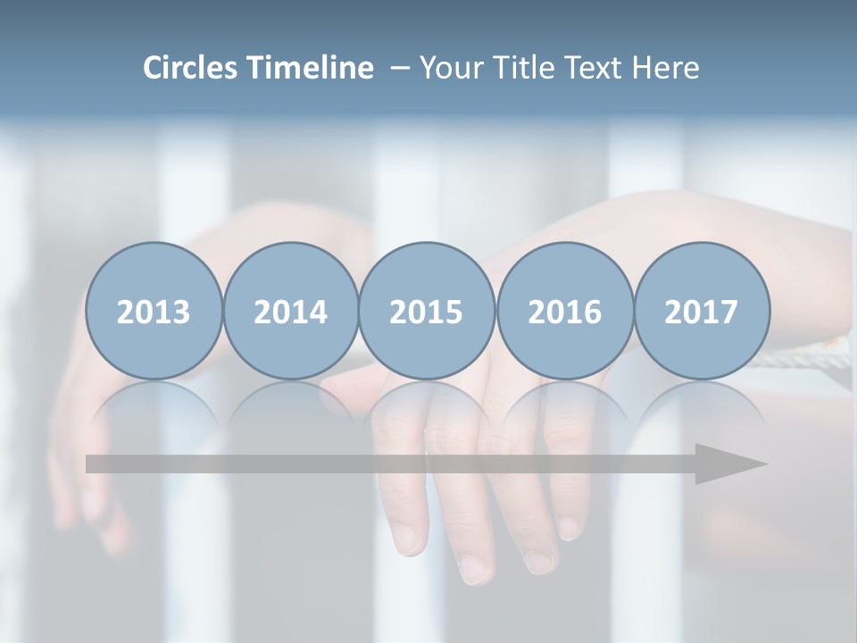 Criminal Male Imprison PowerPoint Template