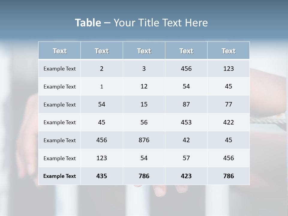 Criminal Male Imprison PowerPoint Template
