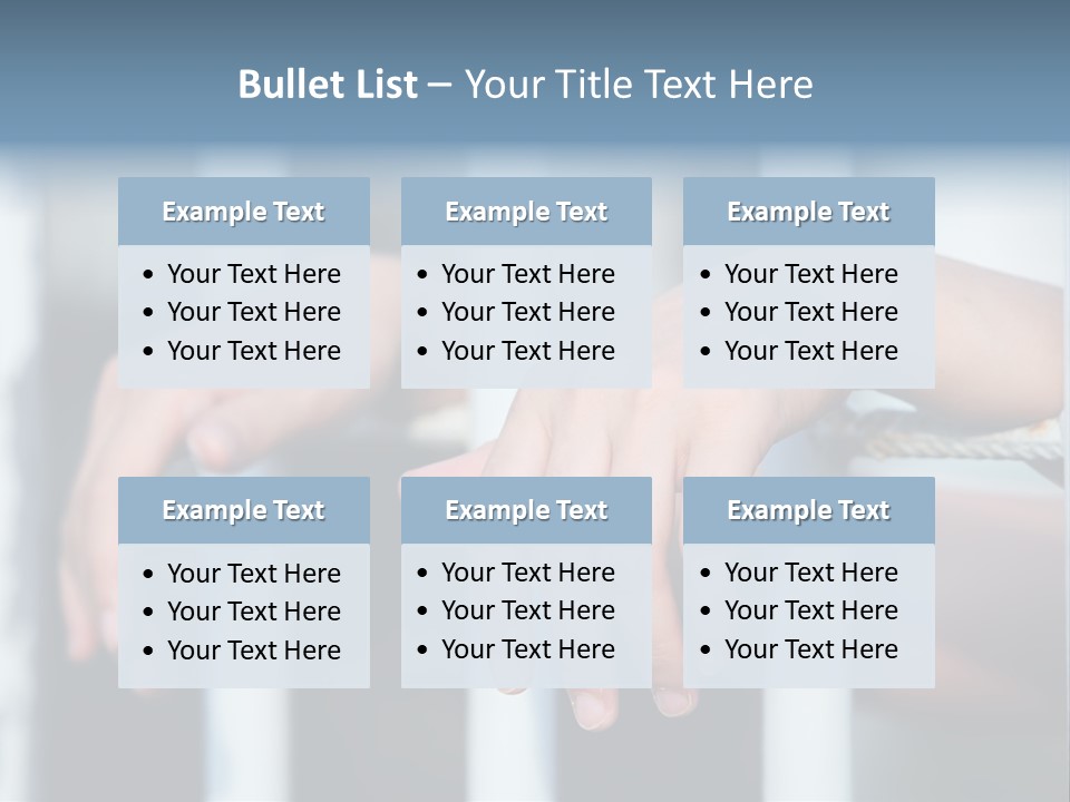 Criminal Male Imprison PowerPoint Template