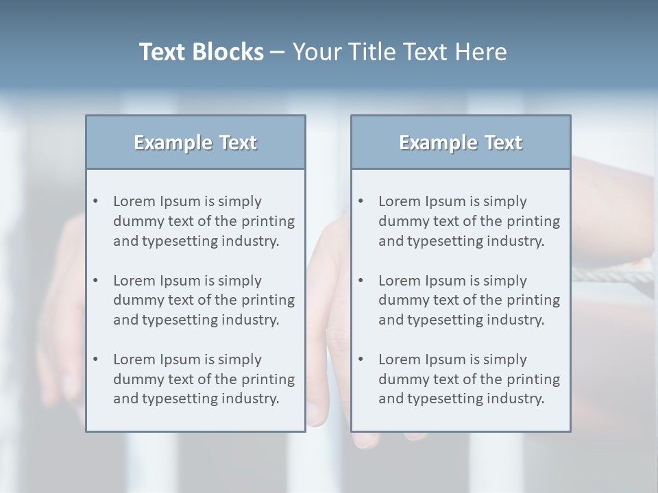 Criminal Male Imprison PowerPoint Template