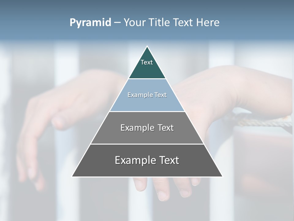 Criminal Male Imprison PowerPoint Template