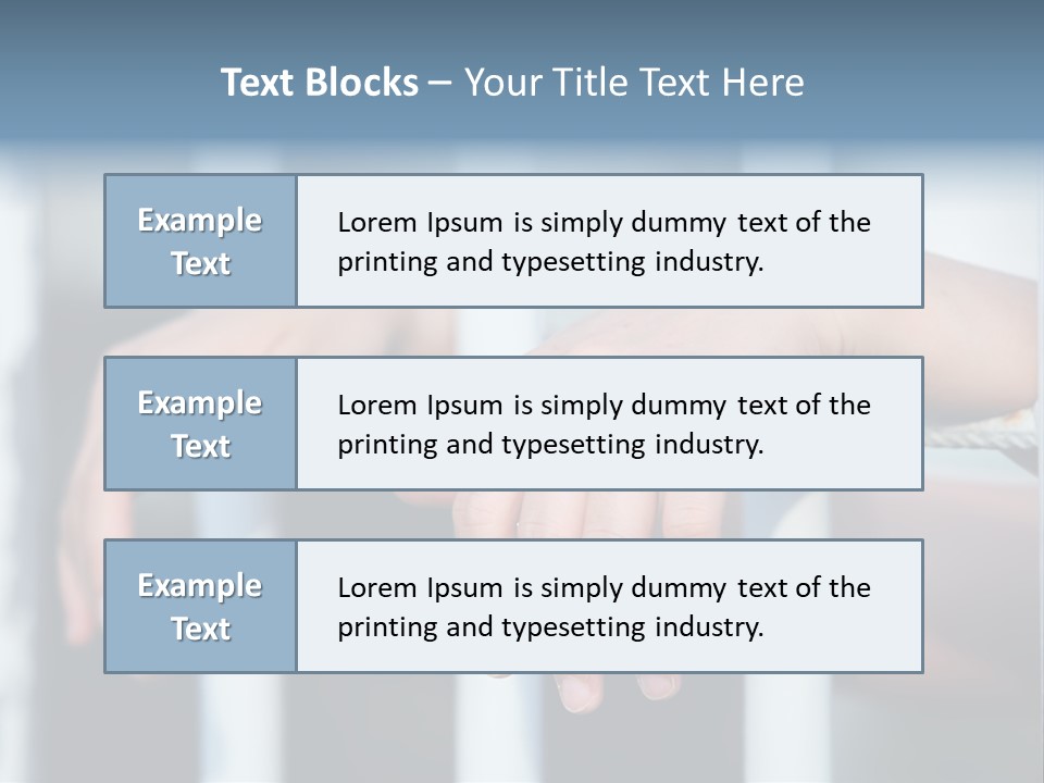 Criminal Male Imprison PowerPoint Template