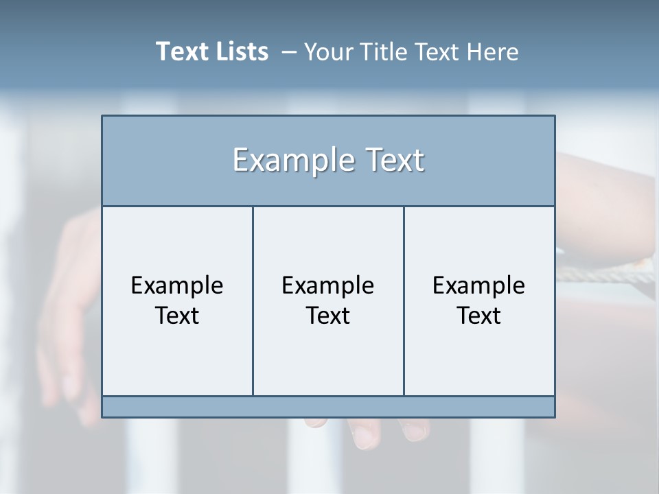 Criminal Male Imprison PowerPoint Template