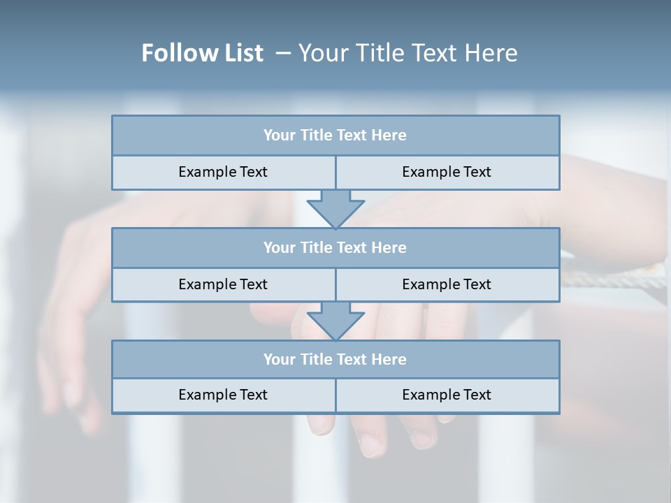 Criminal Male Imprison PowerPoint Template