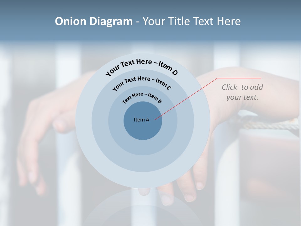 Criminal Male Imprison PowerPoint Template