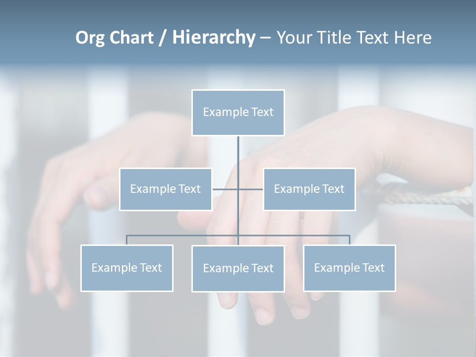Criminal Male Imprison PowerPoint Template