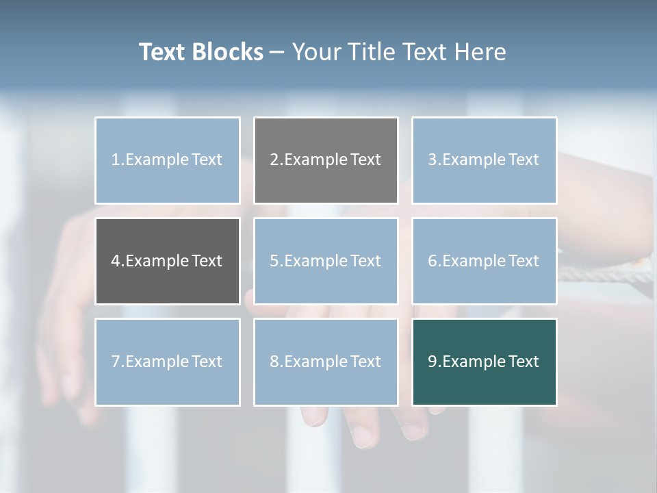 Criminal Male Imprison PowerPoint Template