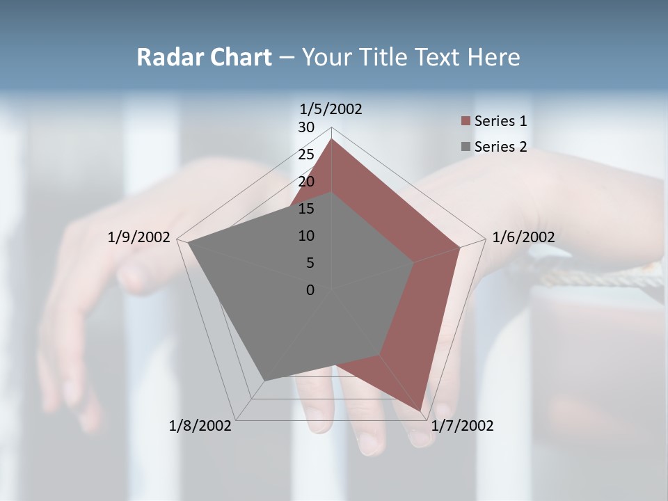 Criminal Male Imprison PowerPoint Template