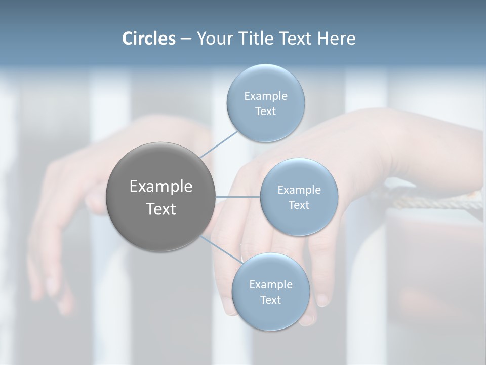 Criminal Male Imprison PowerPoint Template