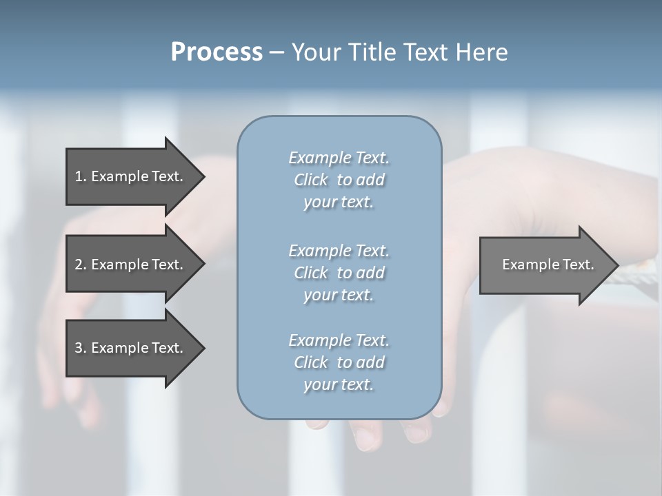 Criminal Male Imprison PowerPoint Template