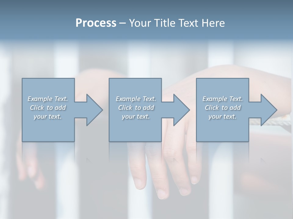 Criminal Male Imprison PowerPoint Template