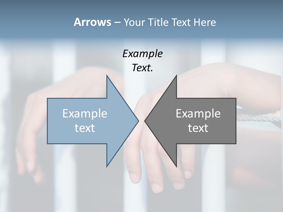 Criminal Male Imprison PowerPoint Template