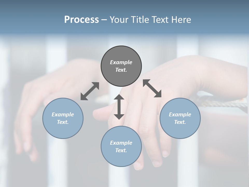 Criminal Male Imprison PowerPoint Template