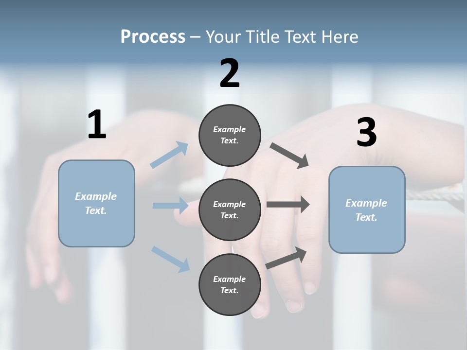 Criminal Male Imprison PowerPoint Template